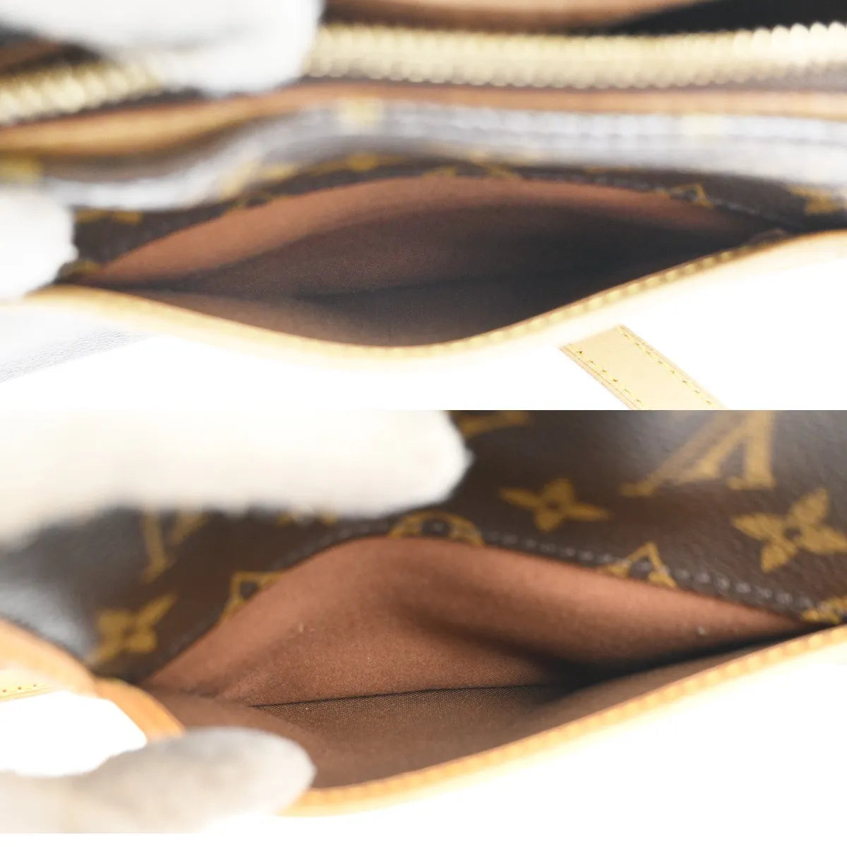 Louis Vuitton Popincourt Monogram Canvas, Brown, Canvas, Shoulder Bag