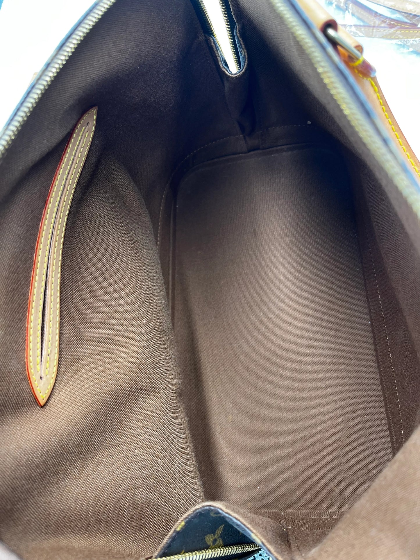 Louis Vuitton Vintage Alma Monogram Canvas, Brown, Canvas, Handbag