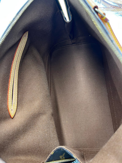 Louis Vuitton Vintage Alma Monogram Canvas, Brown, Canvas, Handbag