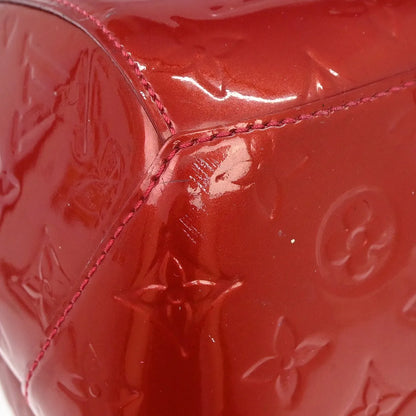 Louis Vuitton Sherwood Monogram, Red, Patent Leather, Handbag