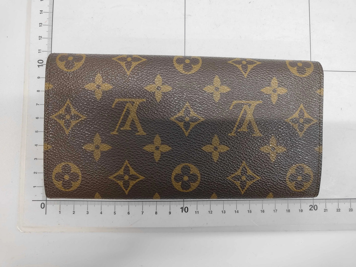 Louis Vuitton Long Macassar Monogram Canvas, Brown, Canvas, Wallet