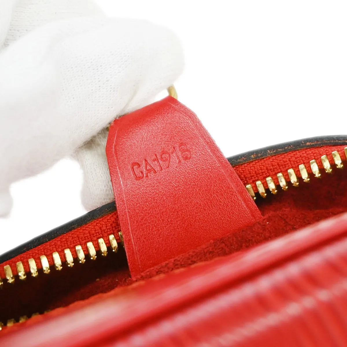 Louis Vuitton Voltaire Epi leather, Red, Leather, Shoulder Bag