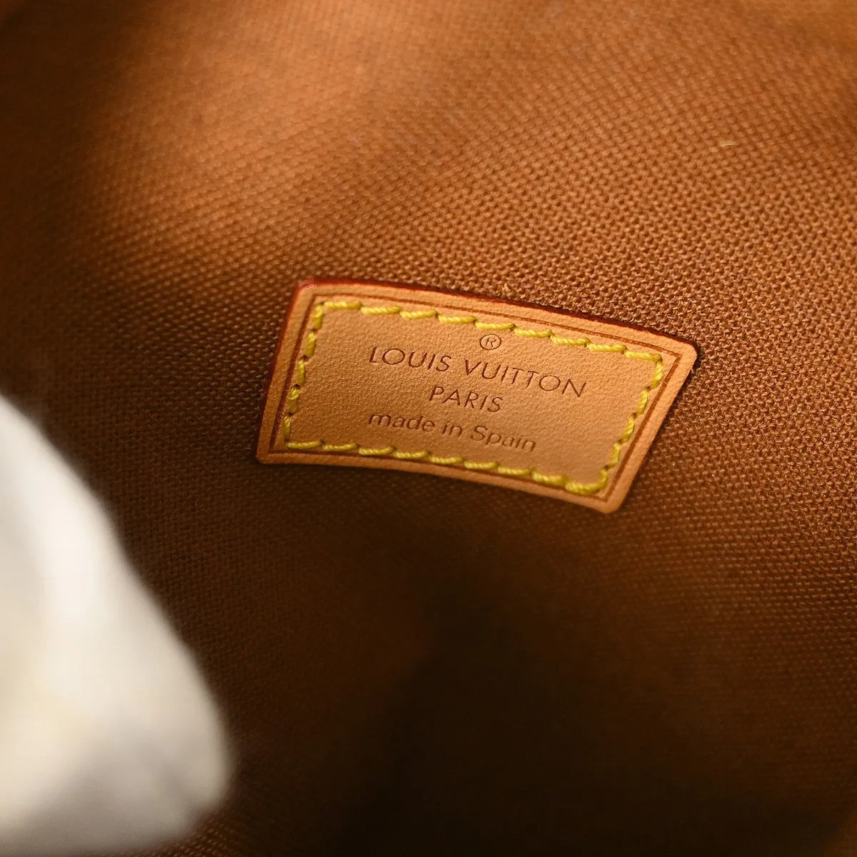 Louis Vuitton Pochette Gange Monogram Canvas, Brown, Canvas, Clutch