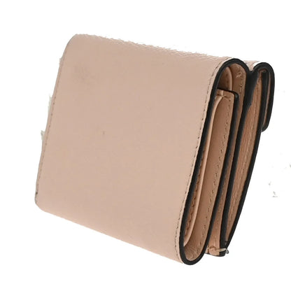 Fendi F is Fendi Trifold Leather, Pink, Leather, Wallet