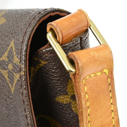 Louis Vuitton Musette Salsa Monogram Canvas, Brown, Canvas, Shoulder Bag