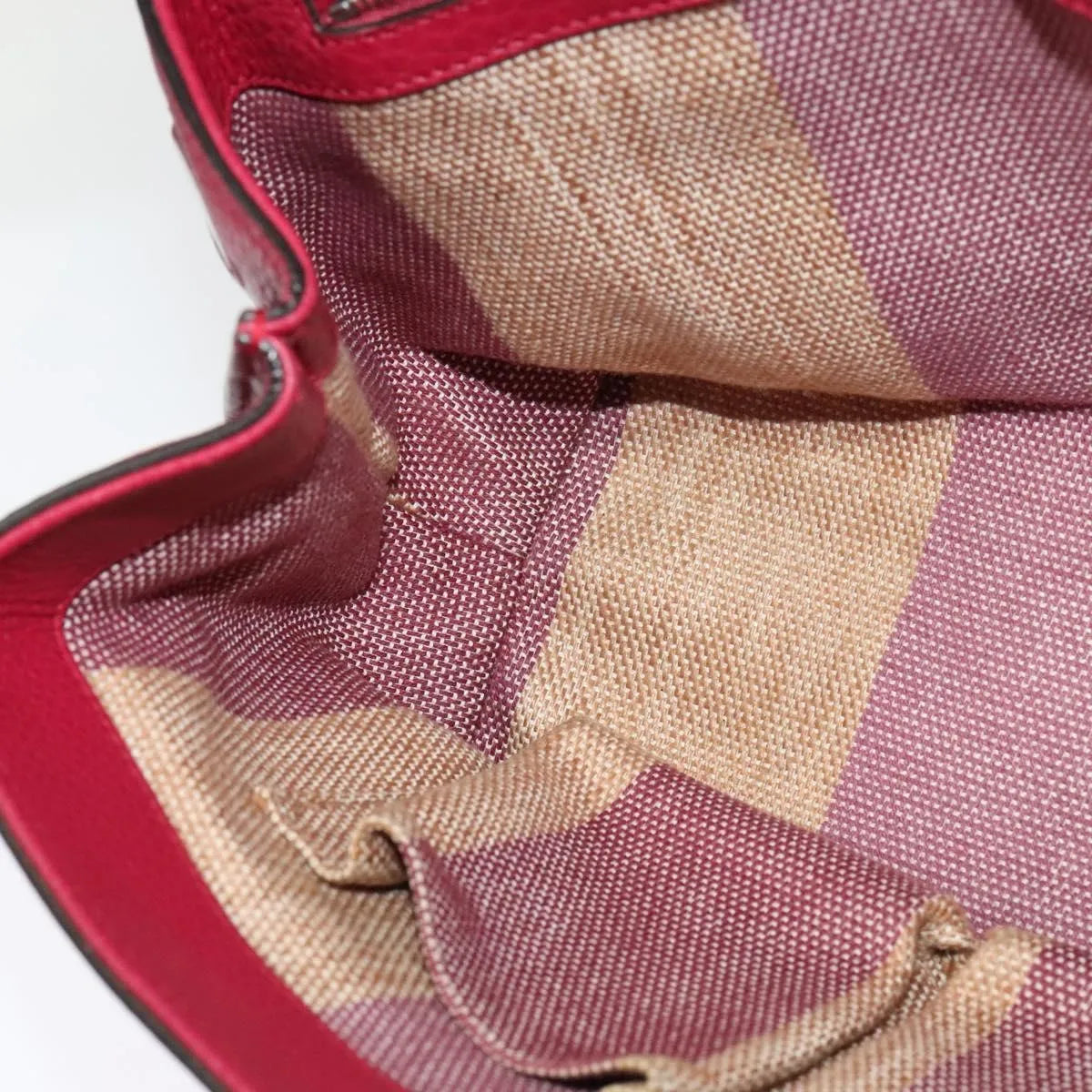 Gucci Bamboo Daily Top Handle Leather, Pink, Leather, Shoulder Bag