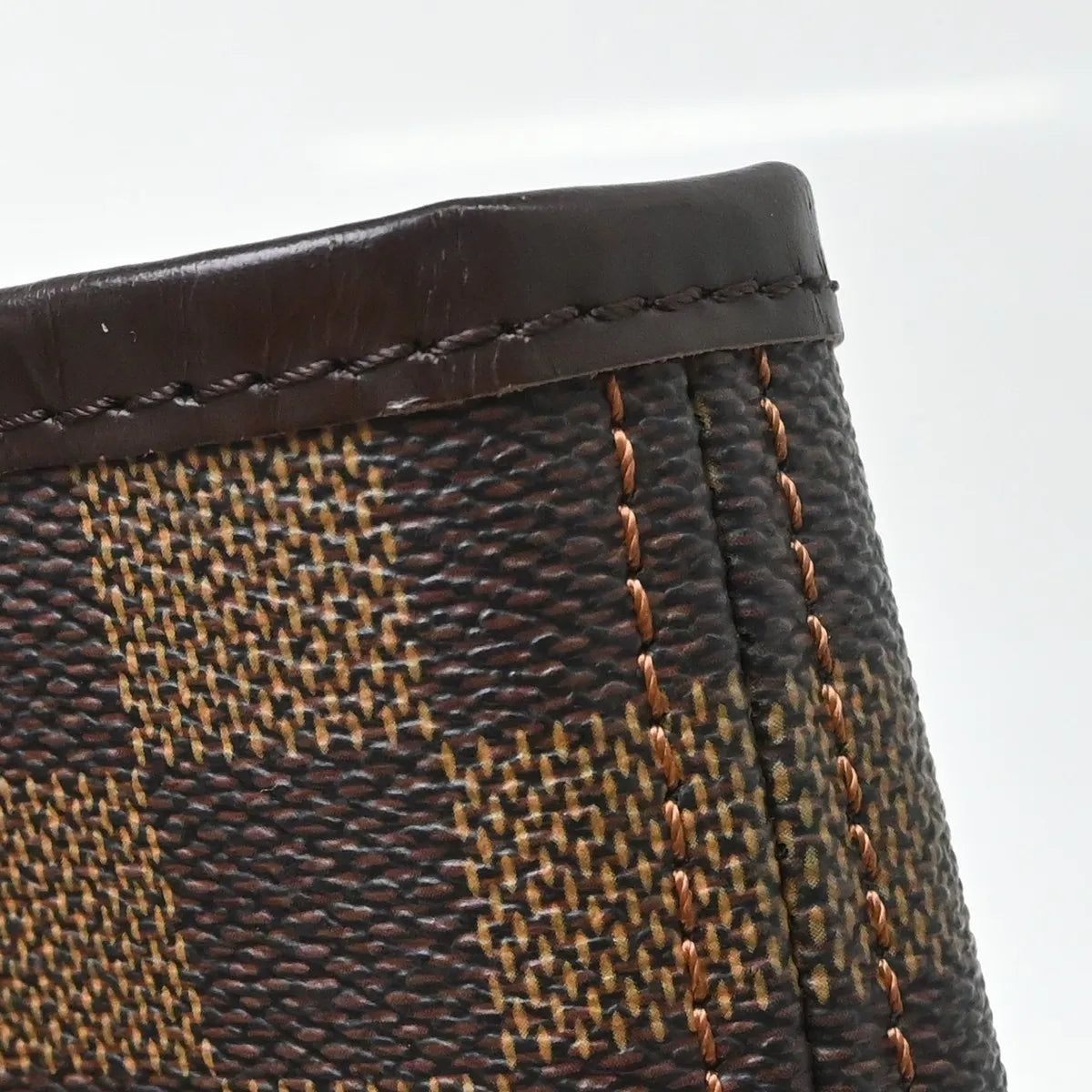 Louis Vuitton Neverfull Damier, Brown, Canvas, Tote Bag