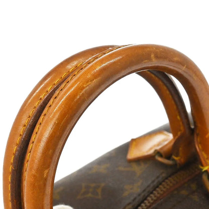 Louis Vuitton Speedy Monogram Canvas, Brown, Canvas, Handbag