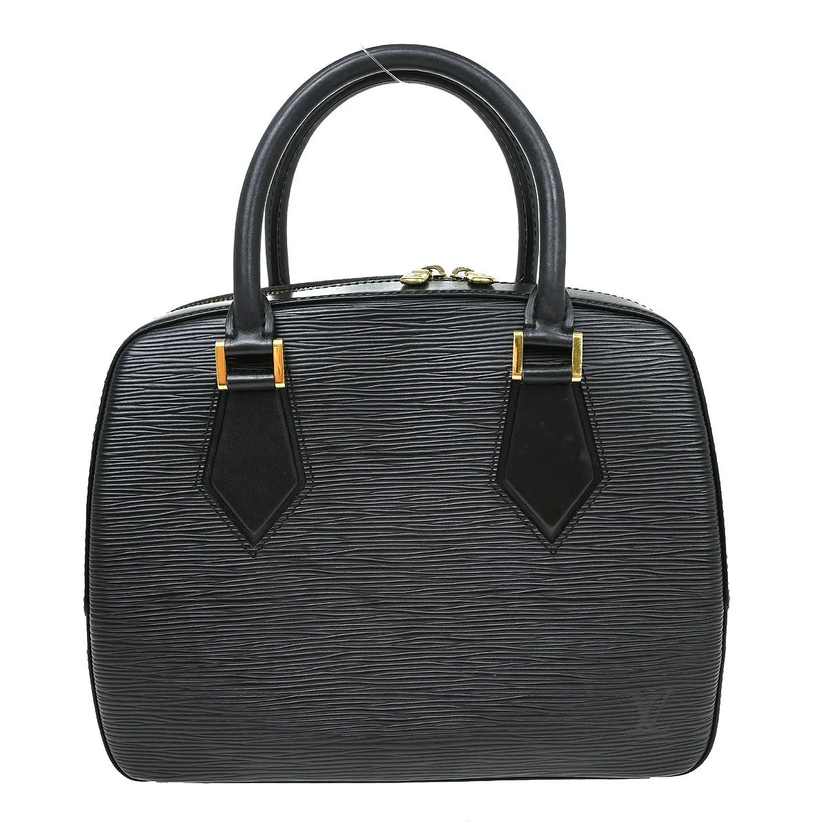 Louis Vuitton Sablons Epi Leather, Black, Leather, Handbag