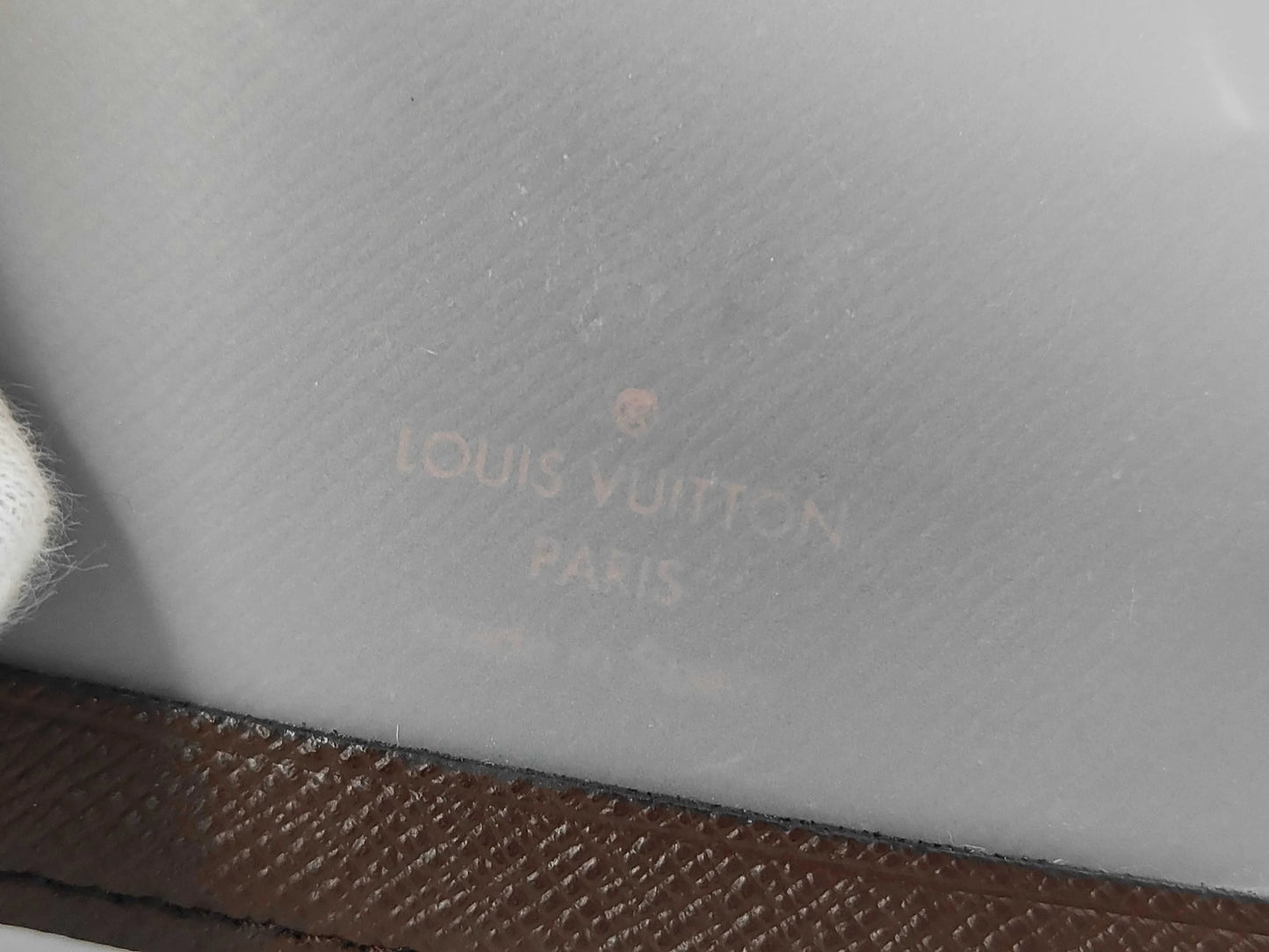 Louis Vuitton Slender Damier, Brown, Canvas, Wallet