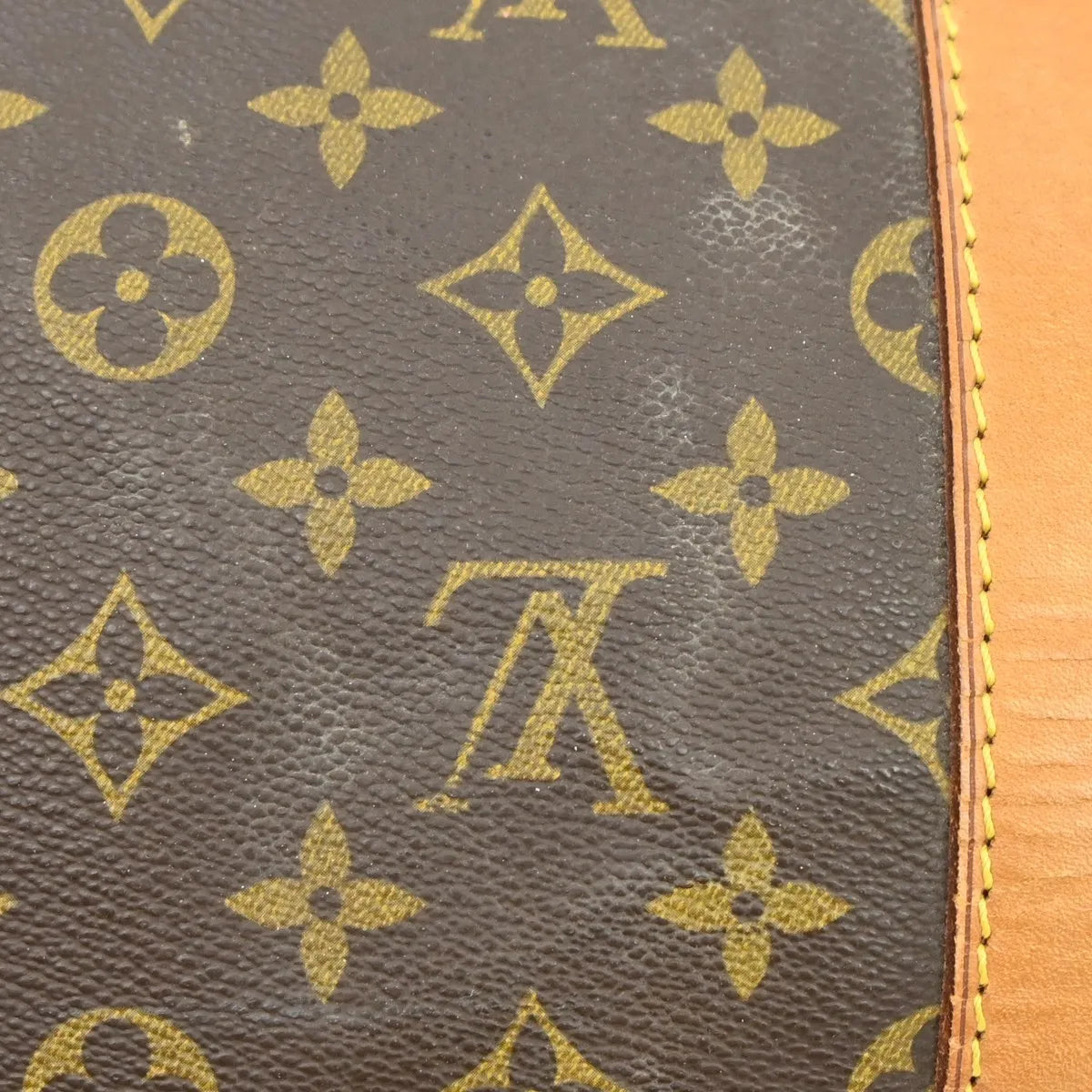 Louis Vuitton Keepall Monogram, Brown, Canvas, Travel Bag