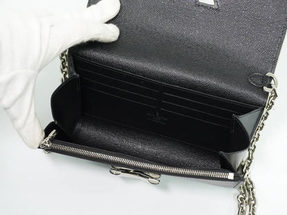 Louis Vuitton Twist Chain Limited Edition World Tour Epi Leather, Black, Leather, Shoulder Bag