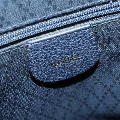 Gucci Gucci bamboo daim, Navy, Suede, Backpack
