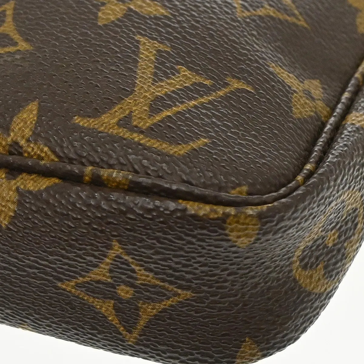 Louis Vuitton Pochette Accessoires NM Monogram Canvas, Brown, Canvas, Clutch