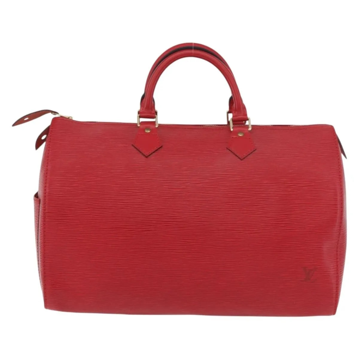 Louis Vuitton Speedy Epi Leather, Red, Leather, Handbag