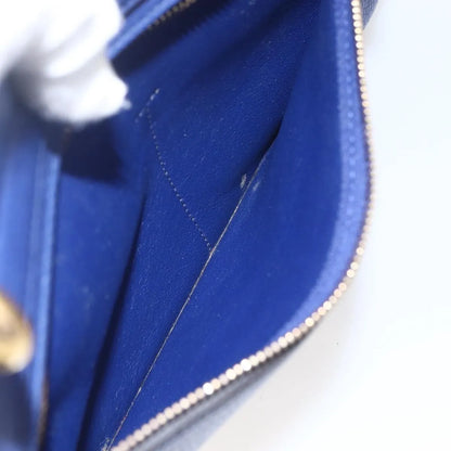 Celine Trapeze Leather, Blue, Leather, Handbag