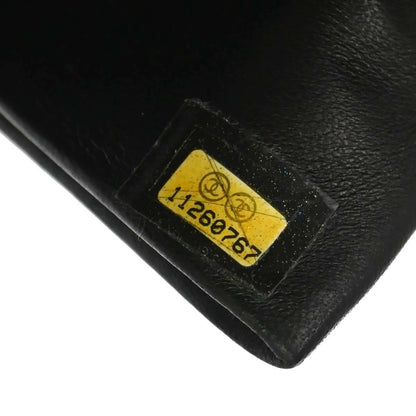 Chanel Timeless CC French Caviar, Black, Leather, Wallet