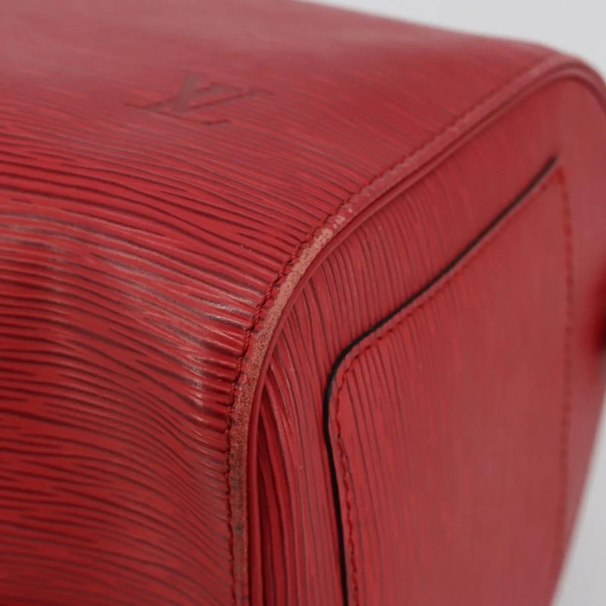 Louis Vuitton Speedy Epi Leather, Red, Leather, Handbag