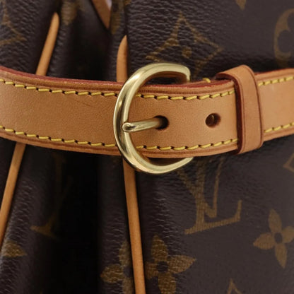 Louis Vuitton Batignolles Monogram Canvas, Brown, Canvas, Shoulder Bag