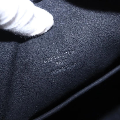 Louis Vuitton Clarkson Messenger Monogram Differ Leather, Black, Leather, Shoulder Bag