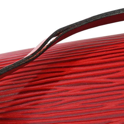 Louis Vuitton Soufflot Epi Leather, Red, Leather, Handbag