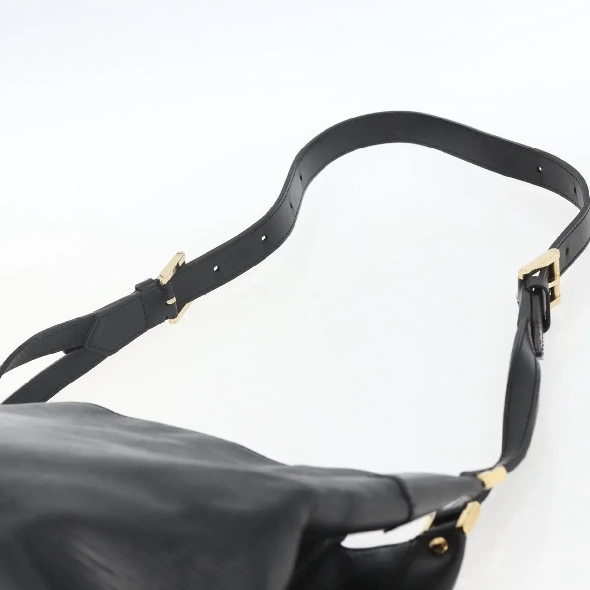 Louis Vuitton Mandara Epi Leather, Black, Leather, Shoulder Bag