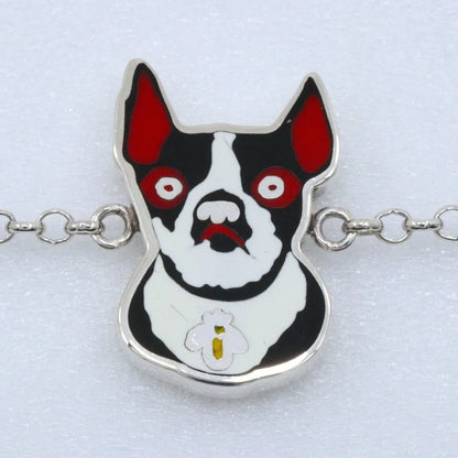 Gucci Bosco Sterling Silver and Enamel, Silver, Silver, Bracelet