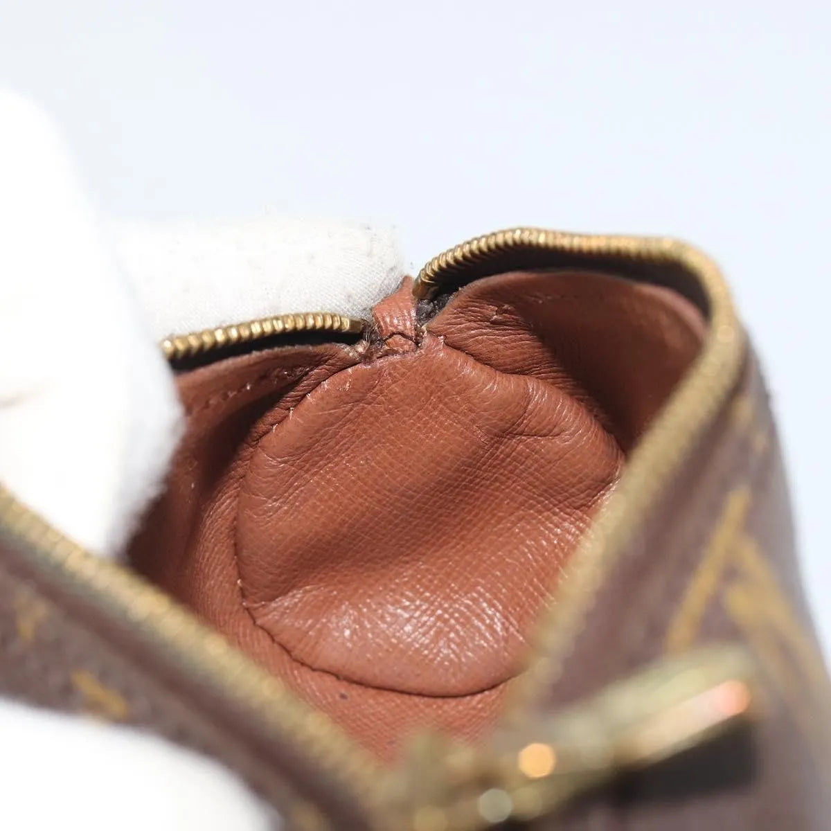 Louis Vuitton Papillon Pochette Monogram Canvas, Brown, Canvas, Clutch
