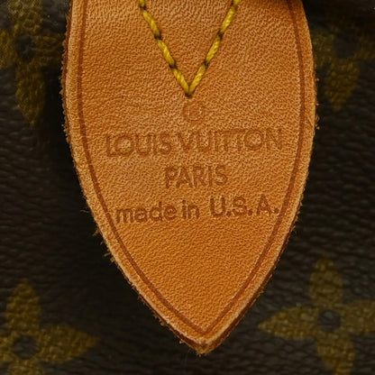 Louis Vuitton Keepall Monogram, Brown, Canvas, Travel Bag
