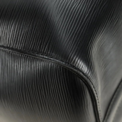 Louis Vuitton Keepall Epi Leather, Black, Leather, Travel Bag