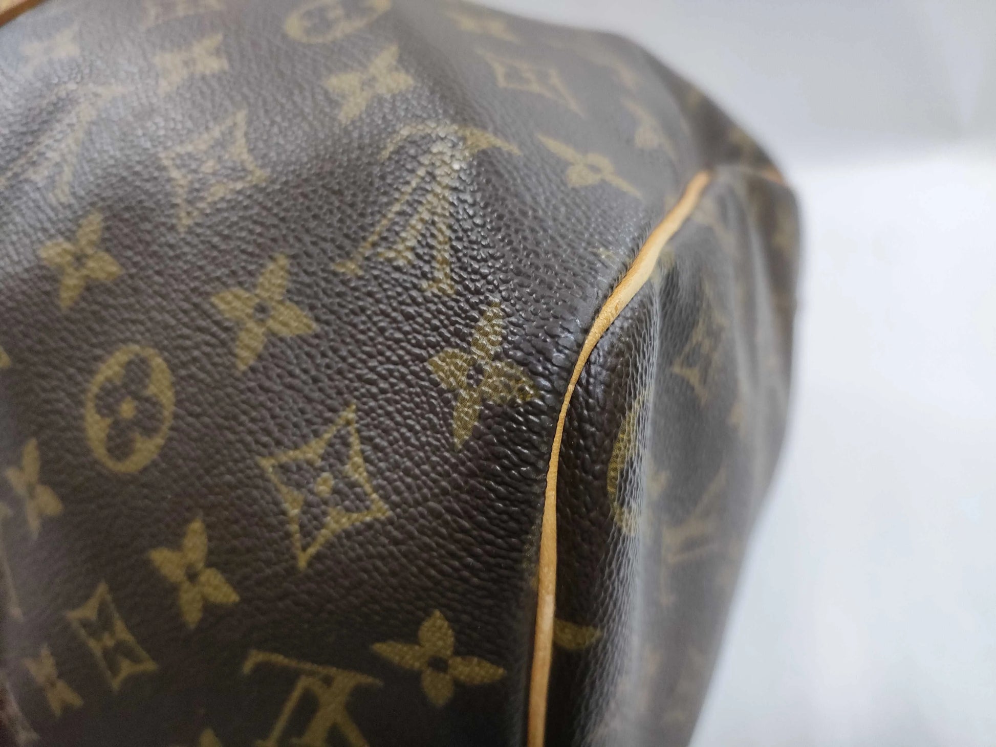 Louis Vuitton Keepall Monogram Canvas, Brown, Canvas, Travel Bag