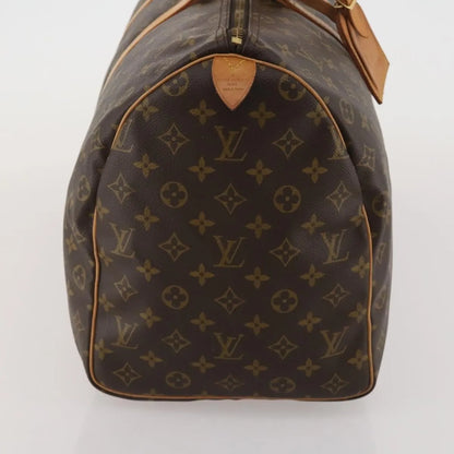 Louis Vuitton Keepall Monogram Canvas, Brown, Canvas, Travel Bag