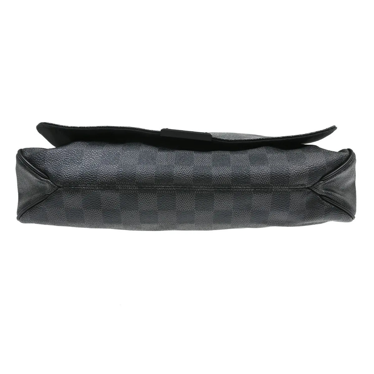 Louis Vuitton District Messenger Damier Graphite, Black, Canvas, Shoulder Bag