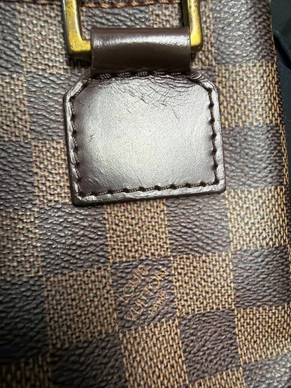 Louis Vuitton Bosphore Pochette Damier, Brown, Canvas, Shoulder Bag