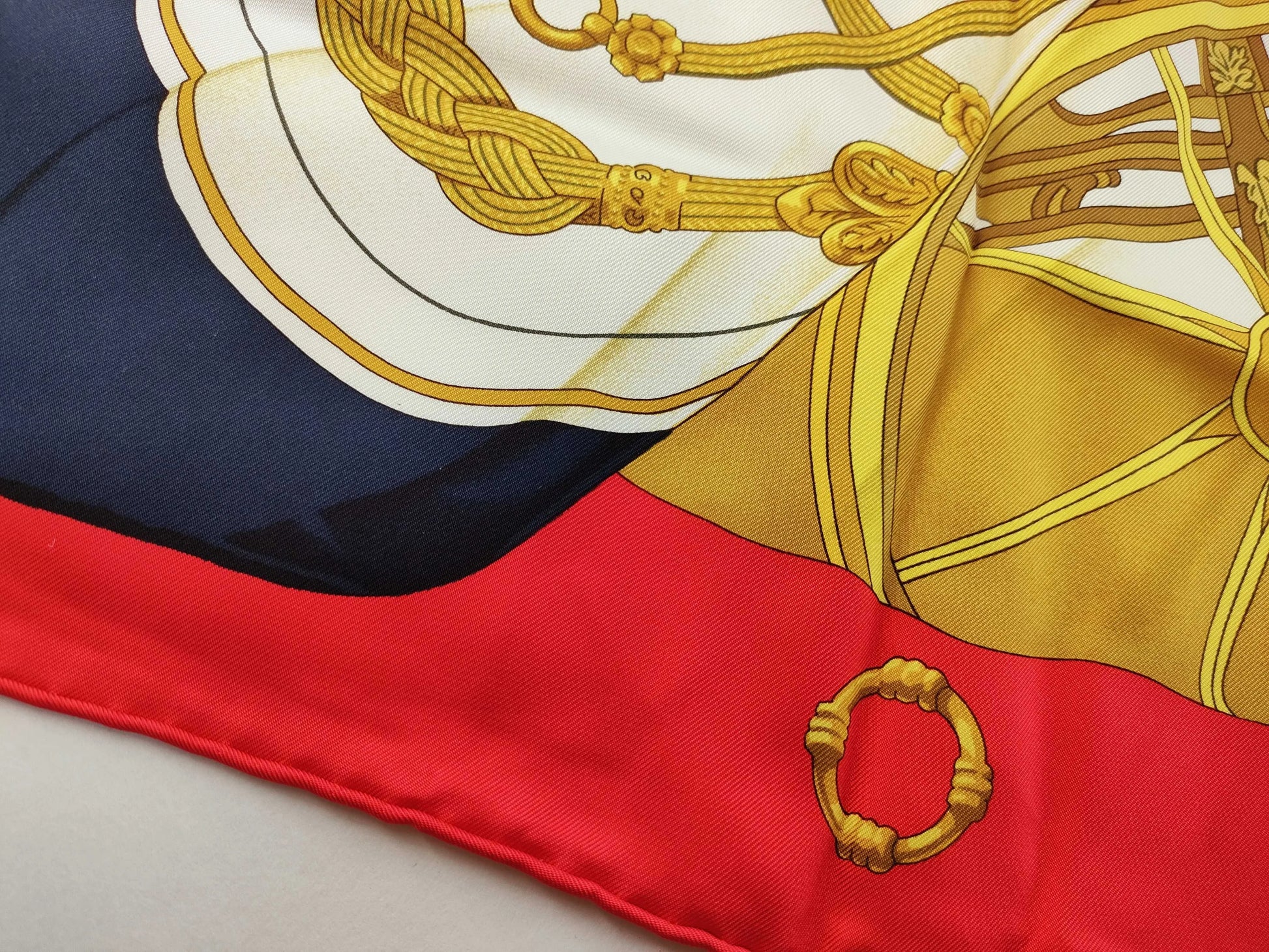 Hermes Carré 90 Silk multicolor, Multicolour, Silk, Scarf
