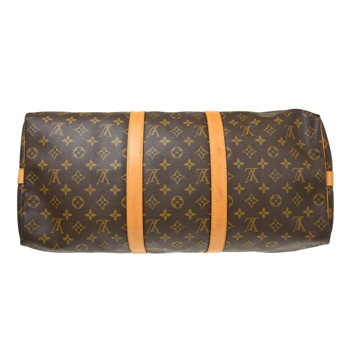 Louis Vuitton Keepall Bandouliere Monogram Canvas, Brown, Canvas, Travel Bag