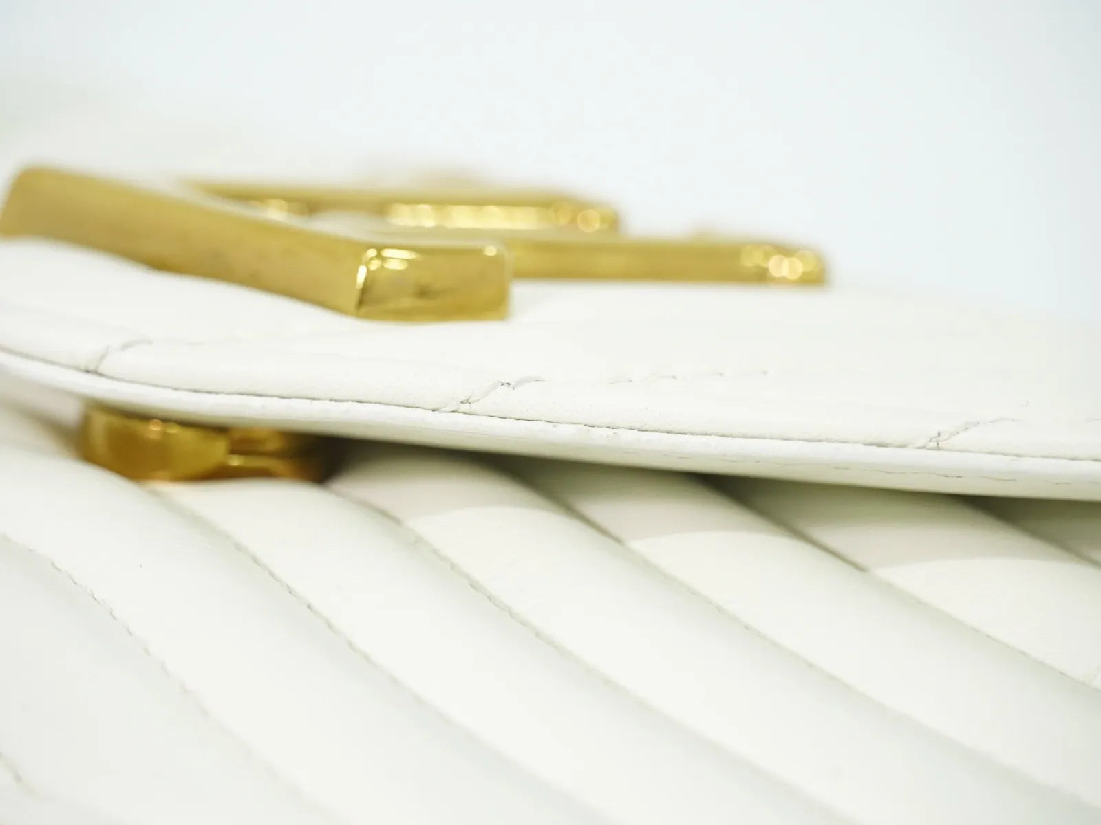 Louis Vuitton New Wave Multi Pochette Quilted Leather, White, Leather, Shoulder Bag