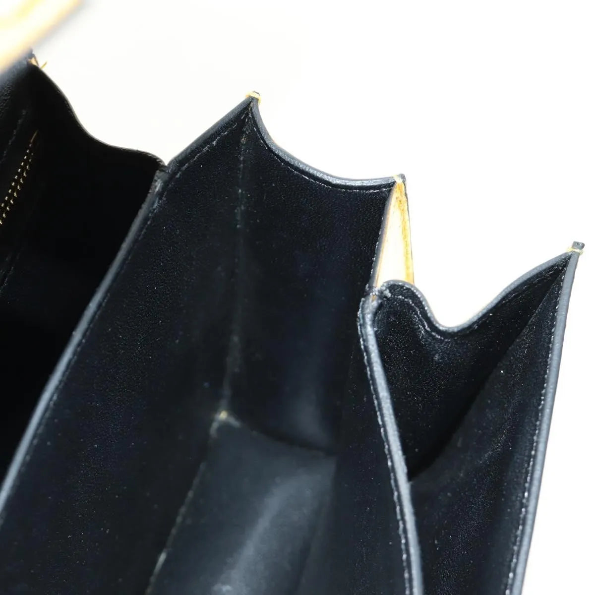 Celine Flap Shoulder Leather, Gold, Leather, Shoulder Bag