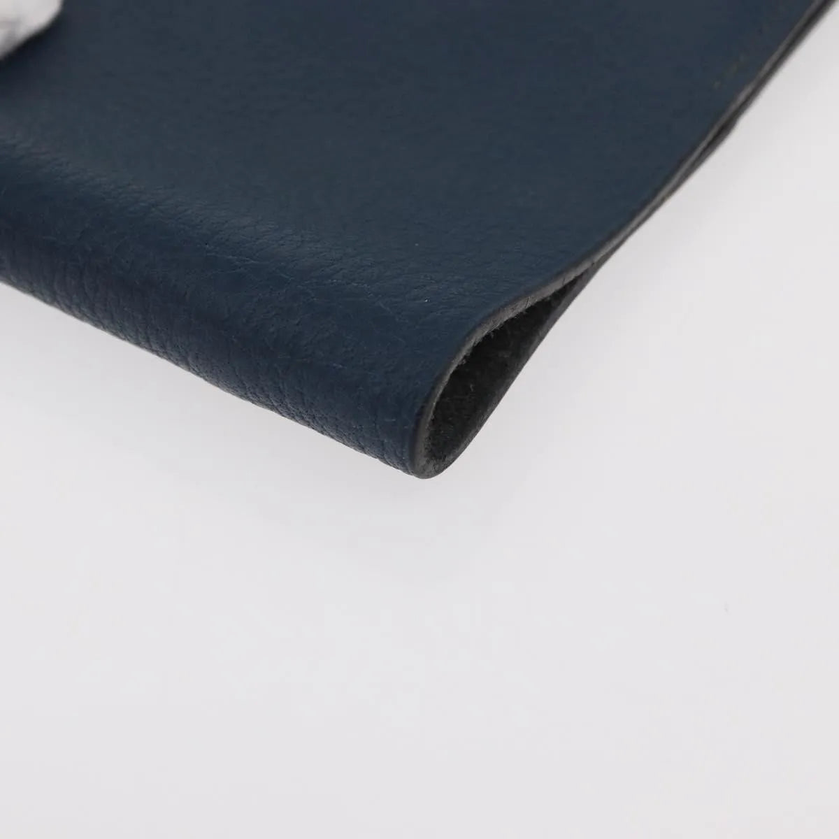 Hermes Agenda Cover Epsom, Navy, Leather, Clutch