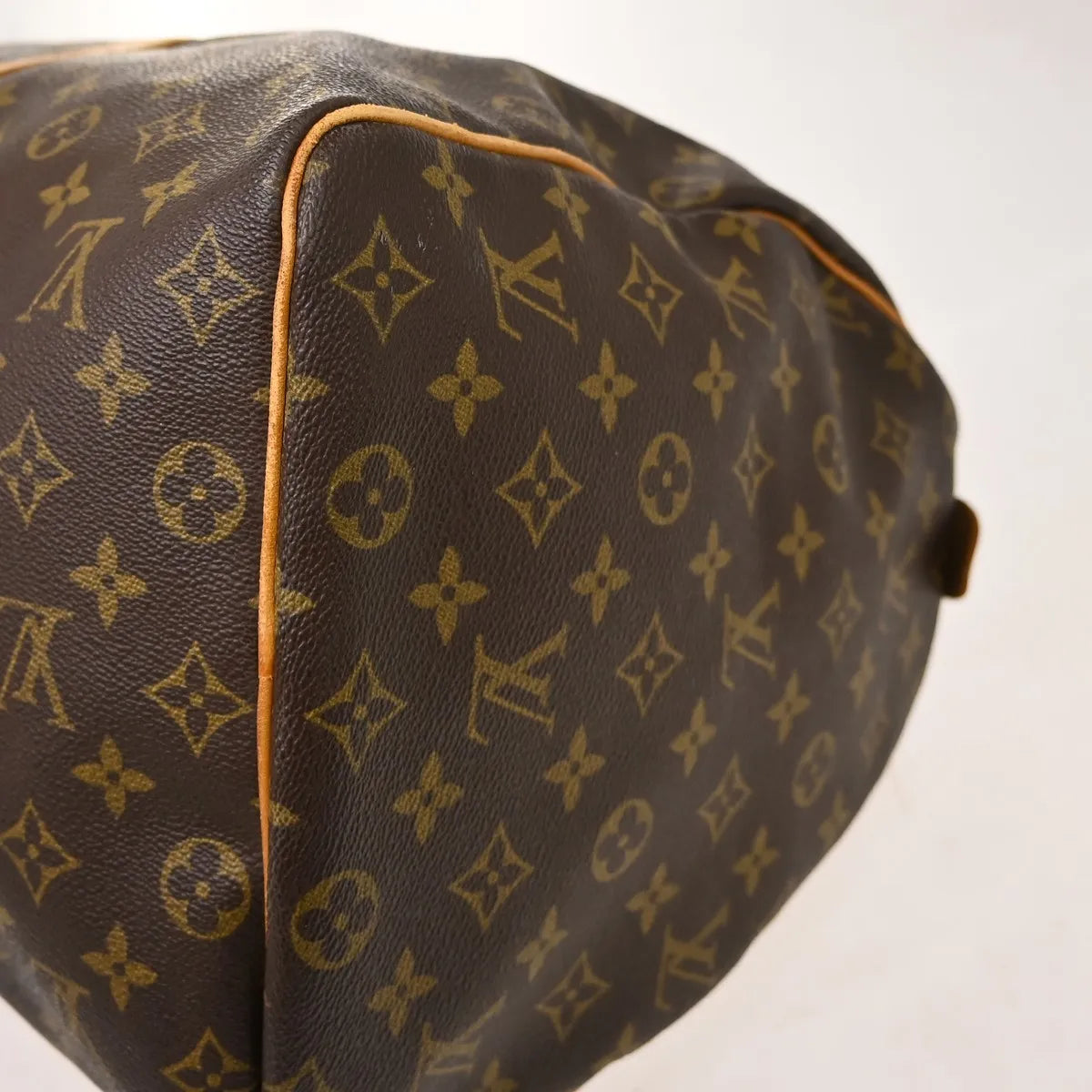 Louis Vuitton Keepall Canvas, Brown, Canvas, Travel Bag