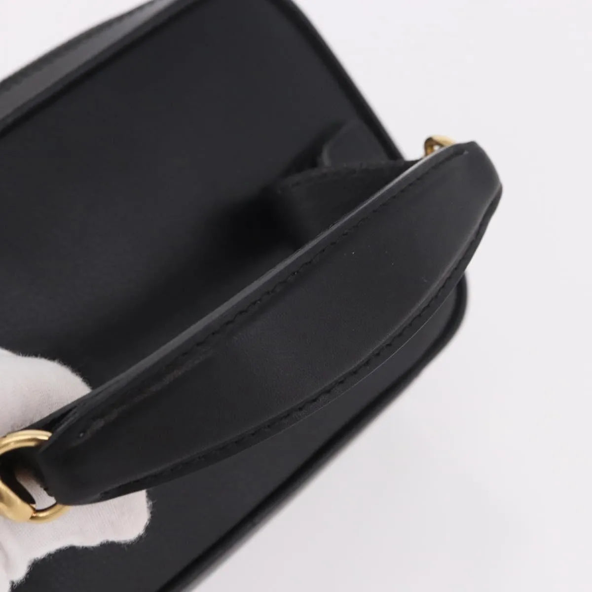 Gucci Horsebit Vanity leather, Black, Leather, Toiletry Case