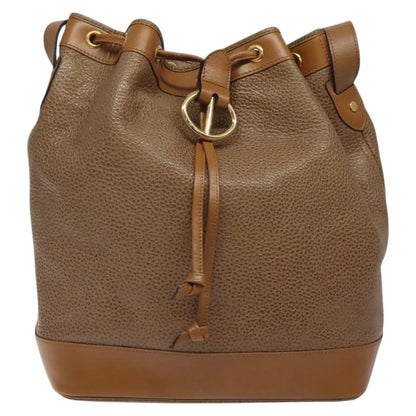 Christian Dior Vintage Leather, Brown, Leather, Shoulder Bag