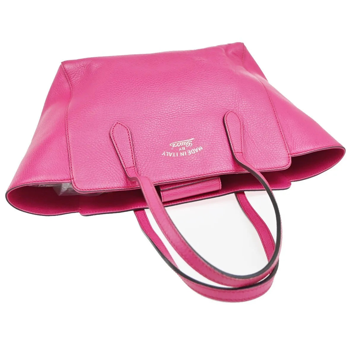 Gucci Swing Tote Leather, Pink, Leather, Tote Bag