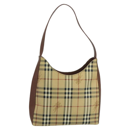 Burberry Nova Check Shoulder Bag Canvas, Beige, Canvas, Shoulder Bag
