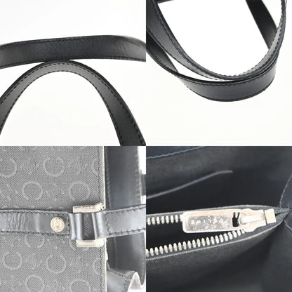 Celine Tote Canvas, Black, Canvas, Tote Bag