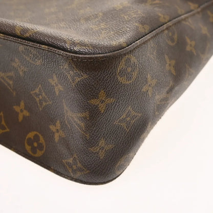 Louis Vuitton Looping Monogram Canvas, Brown, Canvas, Handbag
