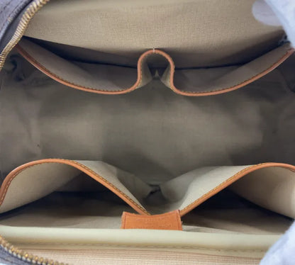 Louis Vuitton Deauville Monogram Canvas, Brown, Canvas, Handbag