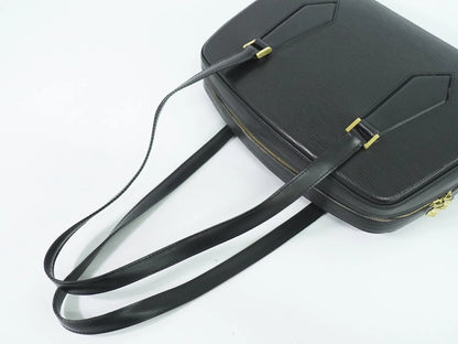 Louis Vuitton Voltaire Epi leather, Black, Leather, Shoulder Bag