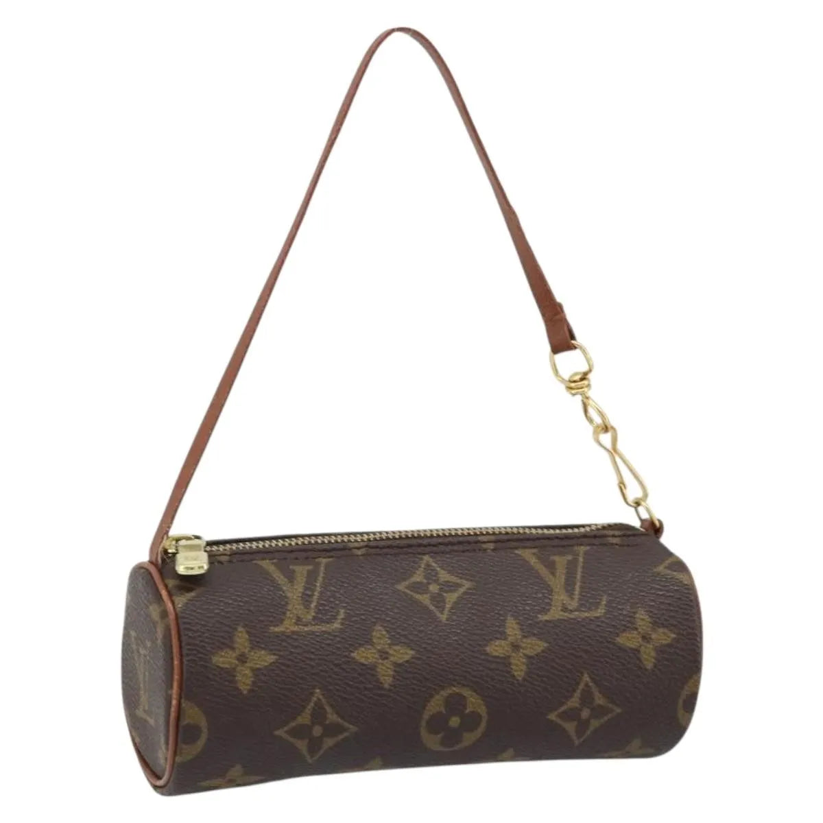 Louis Vuitton Papillon Pochette Monogram Canvas, Brown, Canvas, Clutch