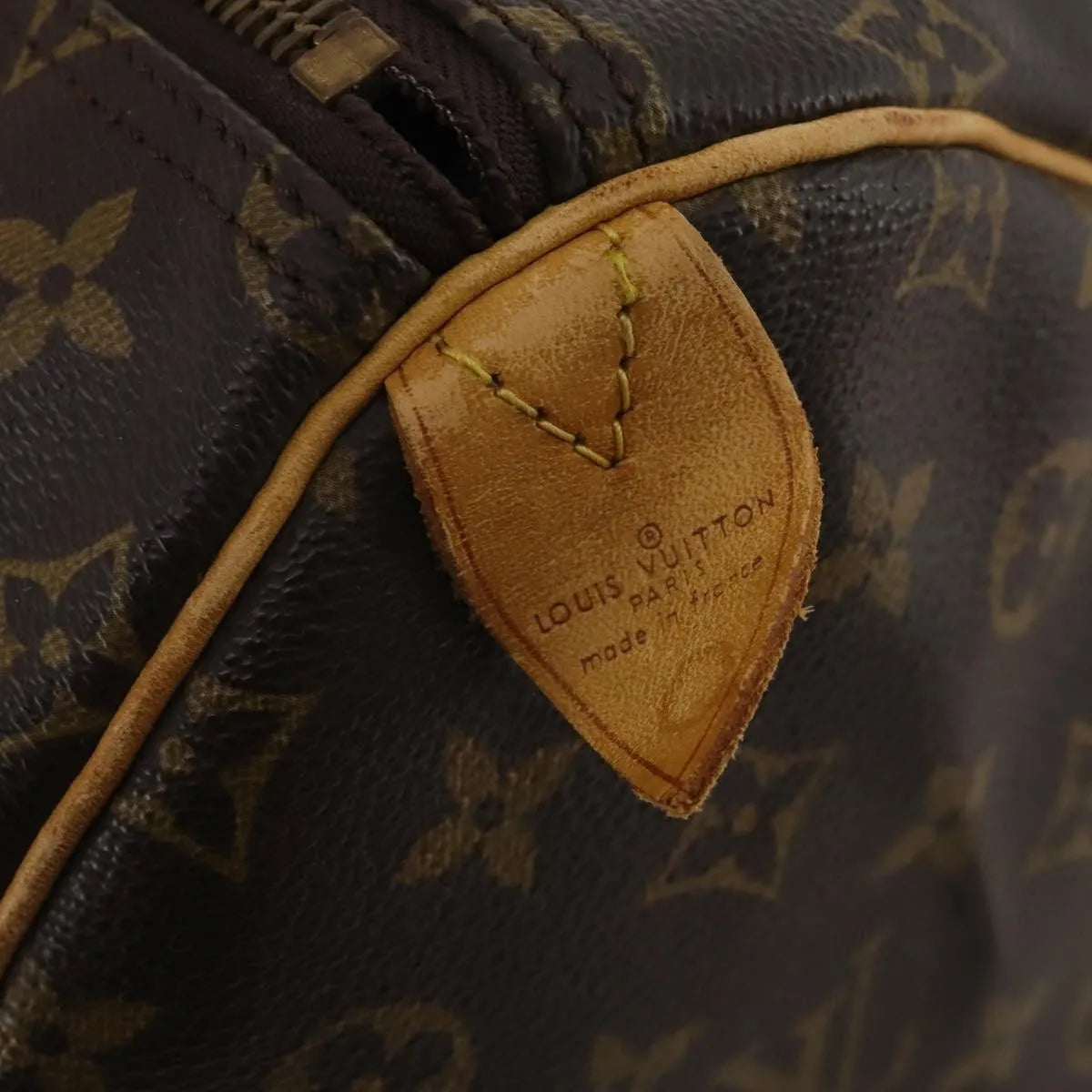 Louis Vuitton Keepall Canvas, Brown, Canvas, Travel Bag